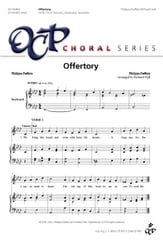 Offertory SATB choral sheet music cover